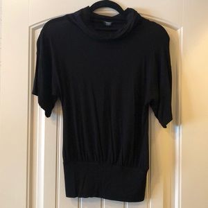 Black short sleeve Joyce Leslie shirt